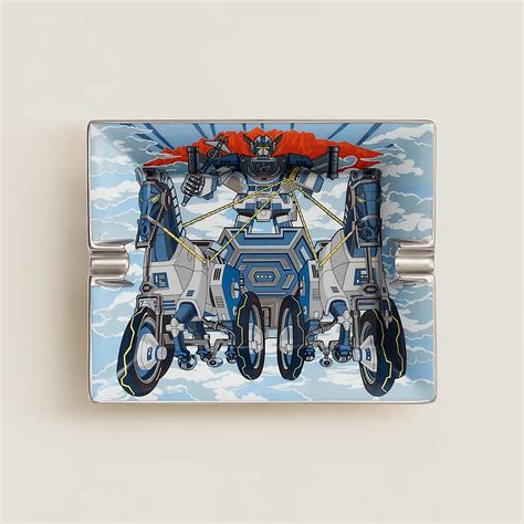 hermes ashtray cost|hermes mega chariot ashtray.